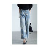 優しげなお花プリントの主役級デニムロングパンツ レディース ファッション | Sawa a la mode | 詳細画像20