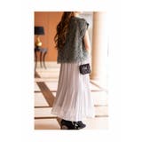 シフォンなのに暖かい裏フリースプリーツスカート レディース ファッション | Sawa a la mode | 詳細画像28