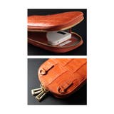 カードスロットホルダー付きクロコ革フォンショルダー レディース ファッション | Sawa a la mode | 詳細画像20 