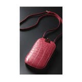 カードスロットホルダー付きクロコ革フォンショルダー レディース ファッション | Sawa a la mode | 詳細画像23 