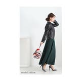 上質ラムレザーのノーカラージャケット レディース ファッション | Sawa a la mode | 詳細画像8