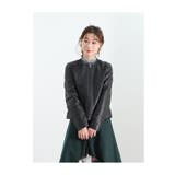 上質ラムレザーのノーカラージャケット レディース ファッション | Sawa a la mode | 詳細画像9