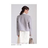 上質ラムレザーのノーカラージャケット レディース ファッション | Sawa a la mode | 詳細画像19