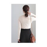レイヤードで楽しむシンプルなタートルネックトップス レディース ファッション | Sawa a la mode | 詳細画像23
