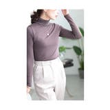 レイヤードで楽しむシンプルなタートルネックトップス レディース ファッション | Sawa a la mode | 詳細画像30