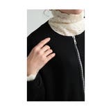 リボンを散りばめた裾フレアパーカートップス レディース ファッション | Sawa a la mode | 詳細画像17