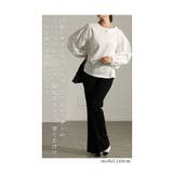 華やぐ大人の裾カットフレアパンツ レディース ファッション | Sawa a la mode | 詳細画像6