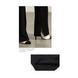 華やぐ大人の裾カットフレアパンツ レディース ファッション | Sawa a la mode | 詳細画像12
