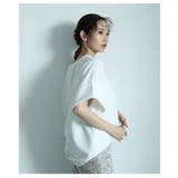 シンプルな折り返しデザインカットソー レディース ファッション | Sawa a la mode | 詳細画像9