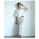 シンプルな折り返しデザインカットソー レディース ファッション | Sawa a la mode | 詳細画像10