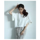 シンプルな折り返しデザインカットソー レディース ファッション | Sawa a la mode | 詳細画像12