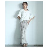 シンプルな折り返しデザインカットソー レディース ファッション | Sawa a la mode | 詳細画像13