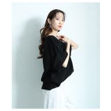 シンプルな折り返しデザインカットソー レディース ファッション | Sawa a la mode | 詳細画像24