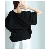 シンプルな折り返しデザインカットソー レディース ファッション | Sawa a la mode | 詳細画像28