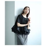 ひとさじの甘さを加えるオーガンジ―フリルドッキングトップス レディース | Sawa a la mode | 詳細画像3