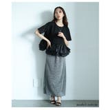 ひとさじの甘さを加えるオーガンジ―フリルドッキングトップス レディース | Sawa a la mode | 詳細画像8