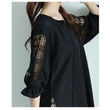 袖レース透けるキャンディスリーブトップス レディース ファッション | Sawa a la mode | 詳細画像9
