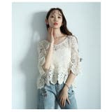 重ねても涼しげな華やかクロシェ編みトップス レディース ファッション | Sawa a la mode | 詳細画像34