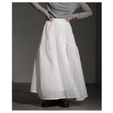 レディな装いに包まれるリボン付きギャザーフレアスカート レディース ファッション | Sawa a la mode | 詳細画像4