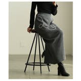 キャッチーな遊び心LOVEニットタトスカート レディース ファッション | Sawa a la mode | 詳細画像8 