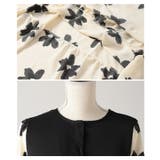 私だけの花模様を描いた切替ティアードロングワンピース レディース ファッション | Sawa a la mode | 詳細画像23 