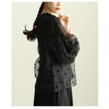 レディに決まるドット柄ふんわり袖シアートップス レディース ファッション | Sawa a la mode | 詳細画像19 