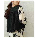 シーズンムードを盛り上げる異素材切替ファーベスト レディース ファッション | Sawa a la mode | 詳細画像7 