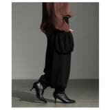 遊び心あるシルエット立体ポケットジョガーパンツ レディース ファッション | Sawa a la mode | 詳細画像4 