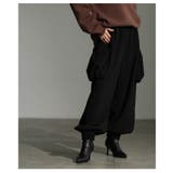 遊び心あるシルエット立体ポケットジョガーパンツ レディース ファッション | Sawa a la mode | 詳細画像9 