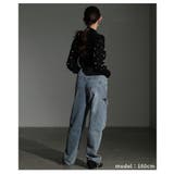 パールの粒が降り注ぐパフスリーブニットトップス レディース ファッション | Sawa a la mode | 詳細画像13 