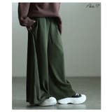 寒さに負けず暖かな穿き心地の裏起毛ワイドパンツ レディース ファッション | Sawa a la mode | 詳細画像2 