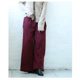 寒さに負けず暖かな穿き心地の裏起毛ワイドパンツ レディース ファッション | Sawa a la mode | 詳細画像24 