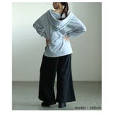 寒さに負けず暖かな穿き心地の裏起毛ワイドパンツ レディース ファッション | Sawa a la mode | 詳細画像30 