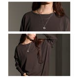 着痩せシルエットに拘ったコクーンカットソー レディース ファッション | Sawa a la mode | 詳細画像5 