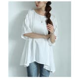 袖を彩る刺繍レースの軽やかフレアチュニック レディース ファッション | Sawa a la mode | 詳細画像19 