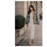 フラワージャガードデニムジャケット レディース ファッション | Sawa a la mode | 詳細画像19