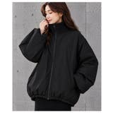 羽織るだけでこなれるビッグシルエット中綿アウター レディース ファッション | Sawa a la mode | 詳細画像2