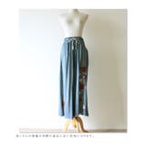 美しい薔薇もラフカジュアル。ボトムス パンツ デニム | Sawa a la mode | 詳細画像11