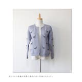 しまうま可愛い大人の羽織り。アウター カーディガン ニット | Sawa a la mode | 詳細画像11