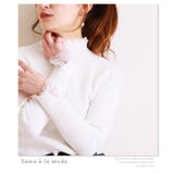 女性らしさが詰まる上品。トップス ニット セーター | Sawa a la mode | 詳細画像10