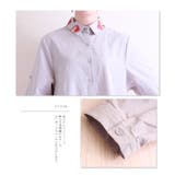花柄チュニックシャツワンピース。トップス チュニック ワンピース | Sawa a la mode | 詳細画像4