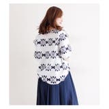 花の刺繍モチーフシャツトップス トップス シャツ | Sawa a la mode | 詳細画像6