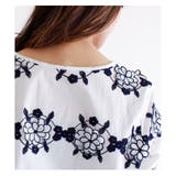 花の刺繍モチーフシャツトップス トップス シャツ | Sawa a la mode | 詳細画像9