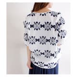 花の刺繍モチーフシャツトップス トップス シャツ | Sawa a la mode | 詳細画像14