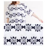 花の刺繍モチーフシャツトップス トップス シャツ | Sawa a la mode | 詳細画像16