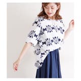 花の刺繍モチーフシャツトップス トップス シャツ | Sawa a la mode | 詳細画像19