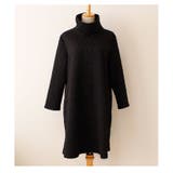 丸模様エンボス加工のハイネックトップス レディース ファッション | Sawa a la mode | 詳細画像10 