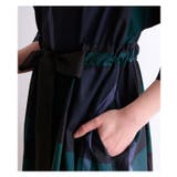 ウエストリボンのチェックワンピース レディース ファッション | Sawa a la mode | 詳細画像4