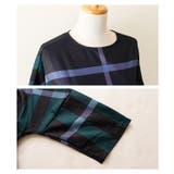 ウエストリボンのチェックワンピース レディース ファッション | Sawa a la mode | 詳細画像16