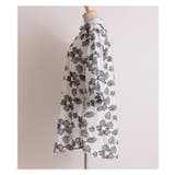 花模様刺繍のチュニックコットンシャツトップス レディース ファッション | Sawa a la mode | 詳細画像10 